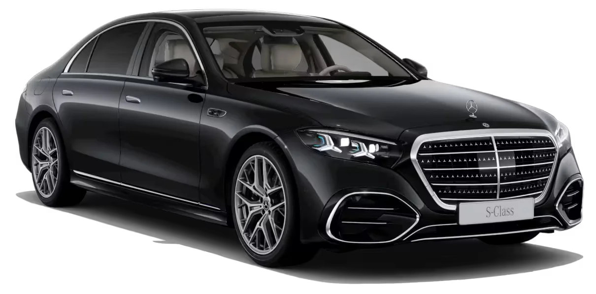 Mercedes-Benz S-Class chauffeur limousine — LSZ First Class fleet