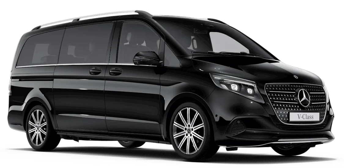 Mercedes-Benz V-Class chauffeur van — LSZ Van / People Carrier fleet